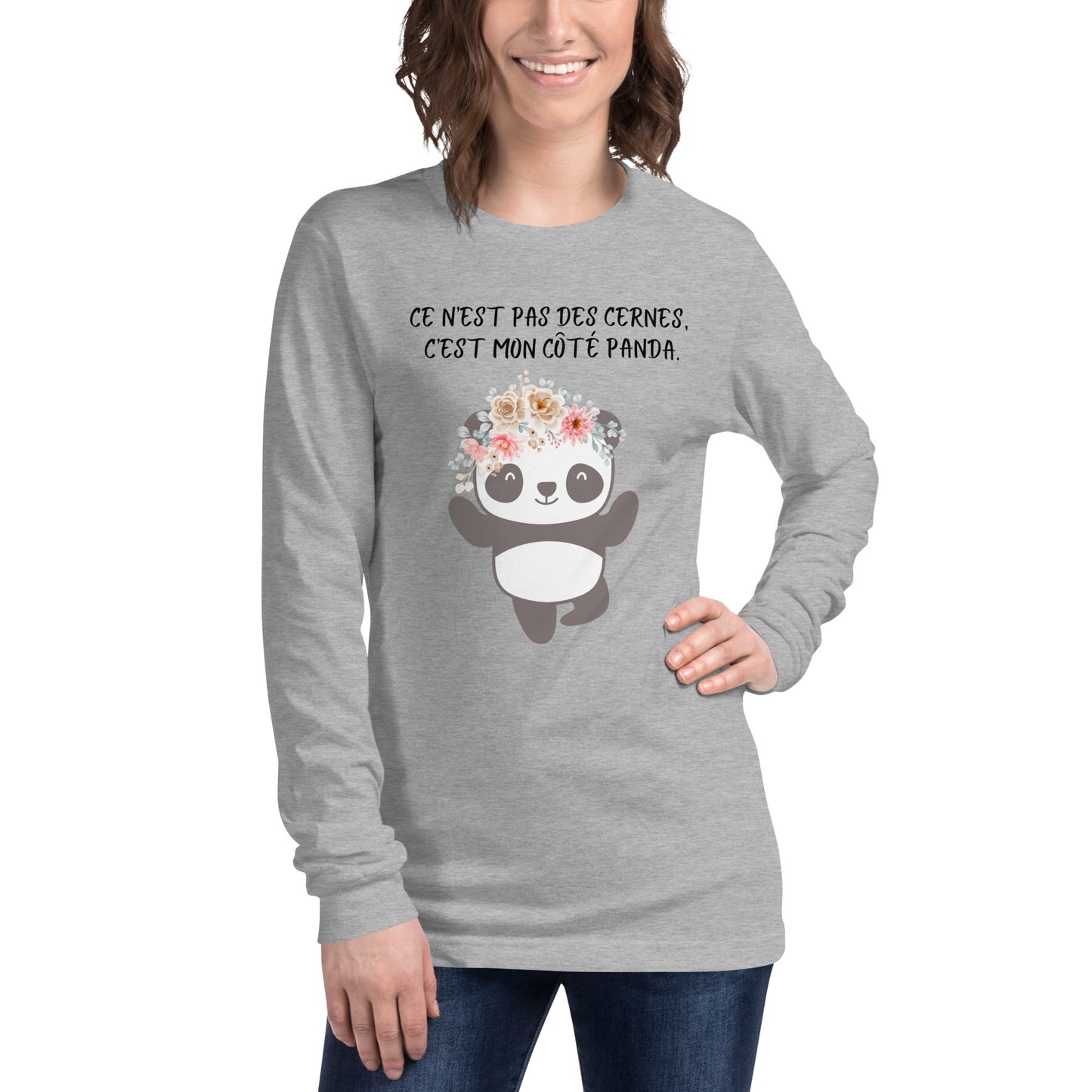 T-shirt à Manches Longues - Panda