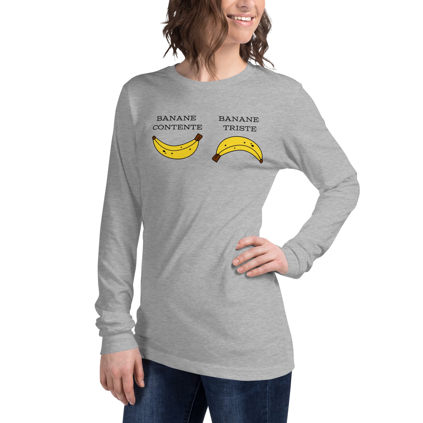 T-shirt à Manches Longues - Banane