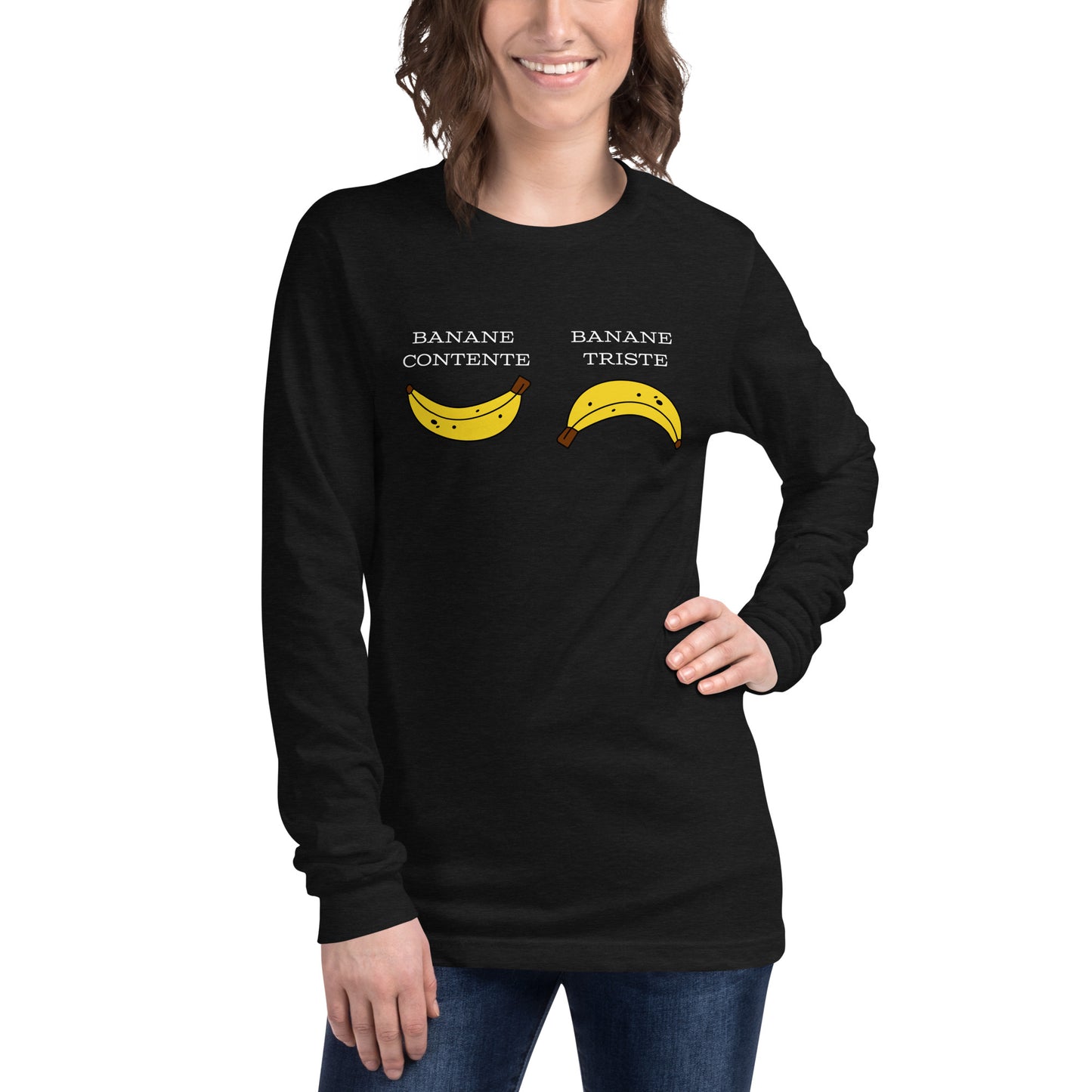 T-shirt à Manches Longues - Banane