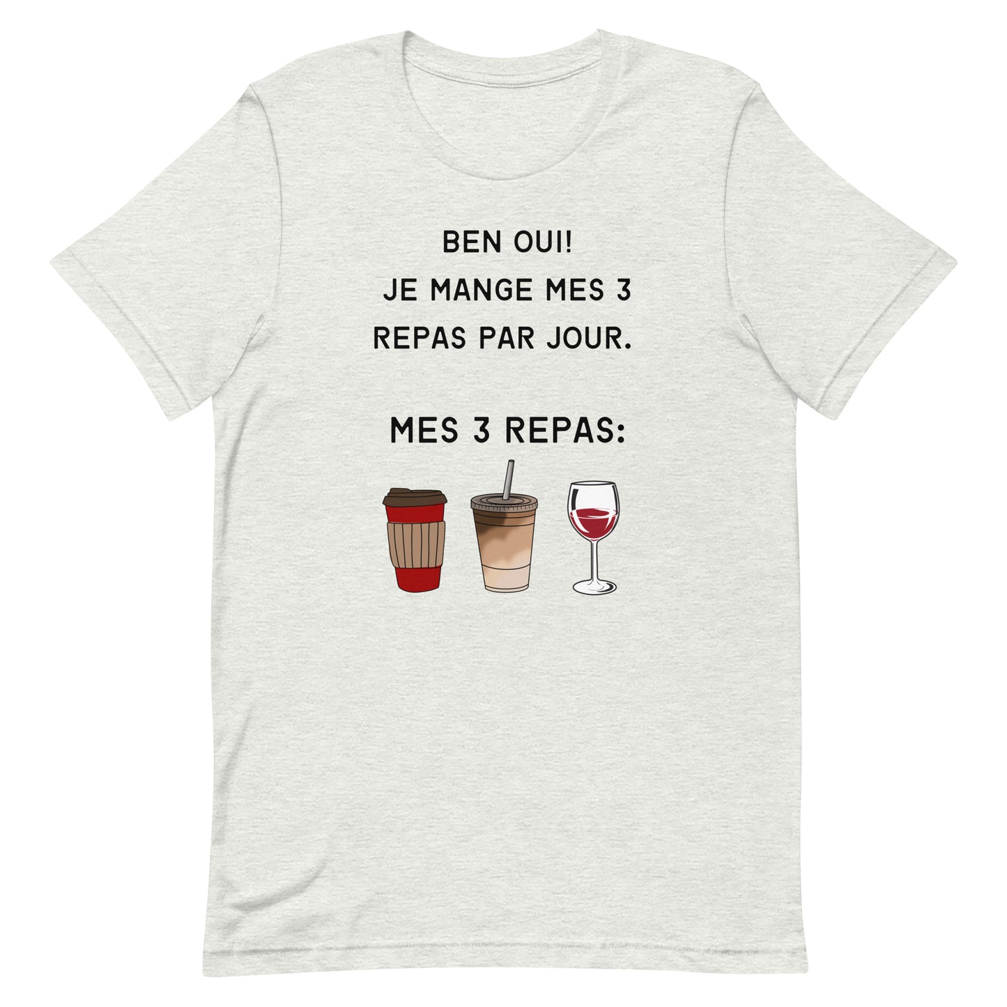 T-shirt - 3 repas