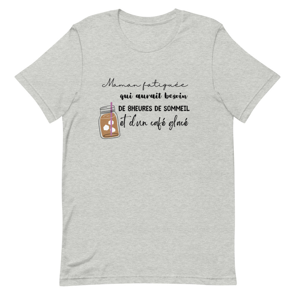 T-Shirt- Sommeil et café glacée (7615681659097)