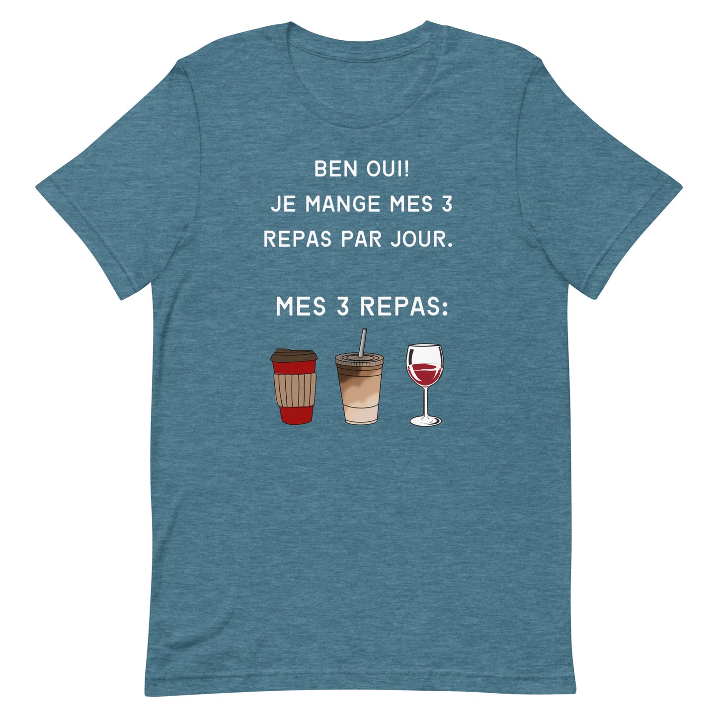 T-shirt - 3 repas