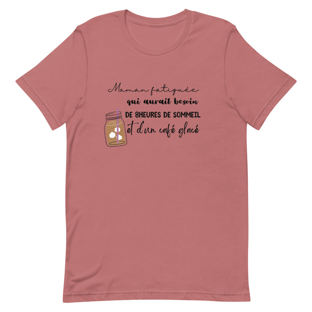 T-Shirt- Sommeil et café glacée (7615681659097)