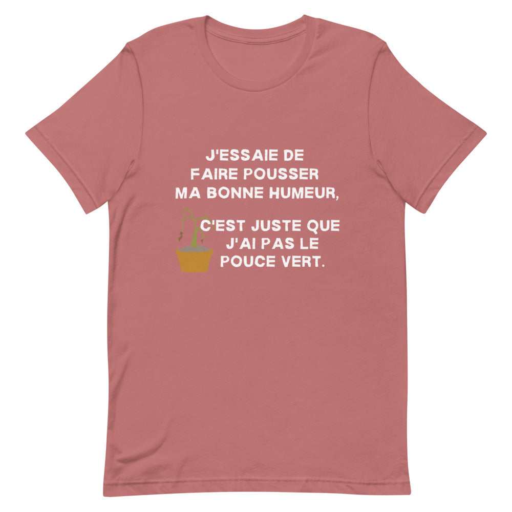 T-Shirt - Pouce vert (7588370841817)