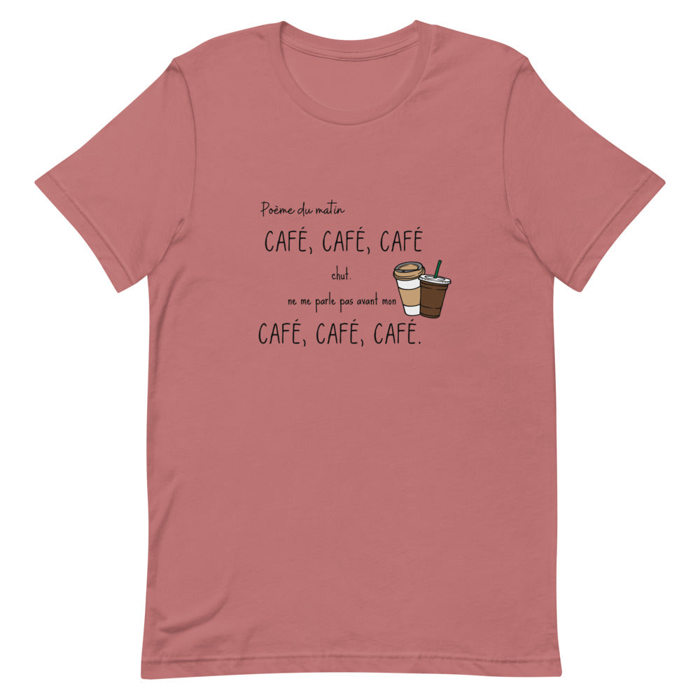 T-Shirt - Café café café (7618720989401)