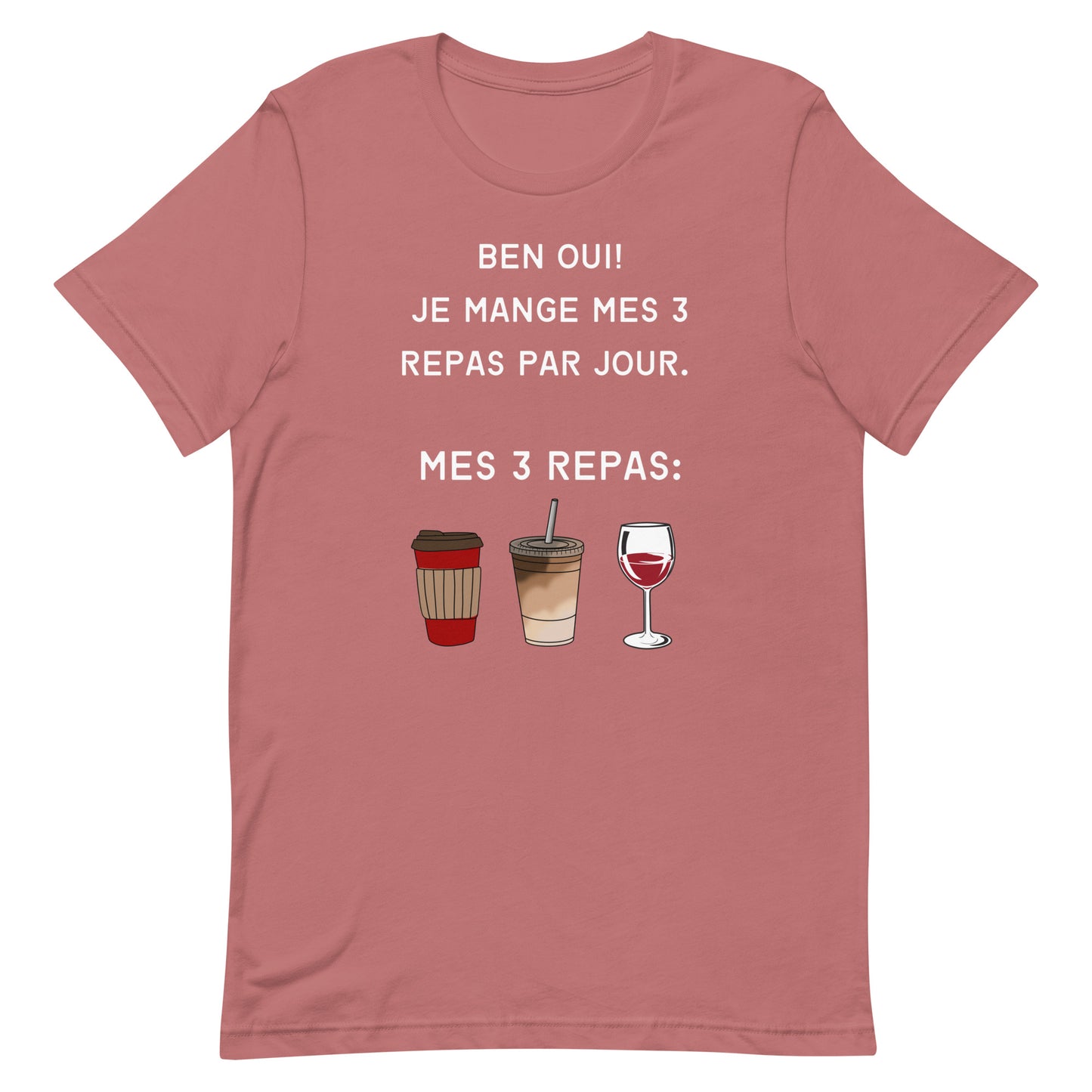 T-shirt - 3 repas