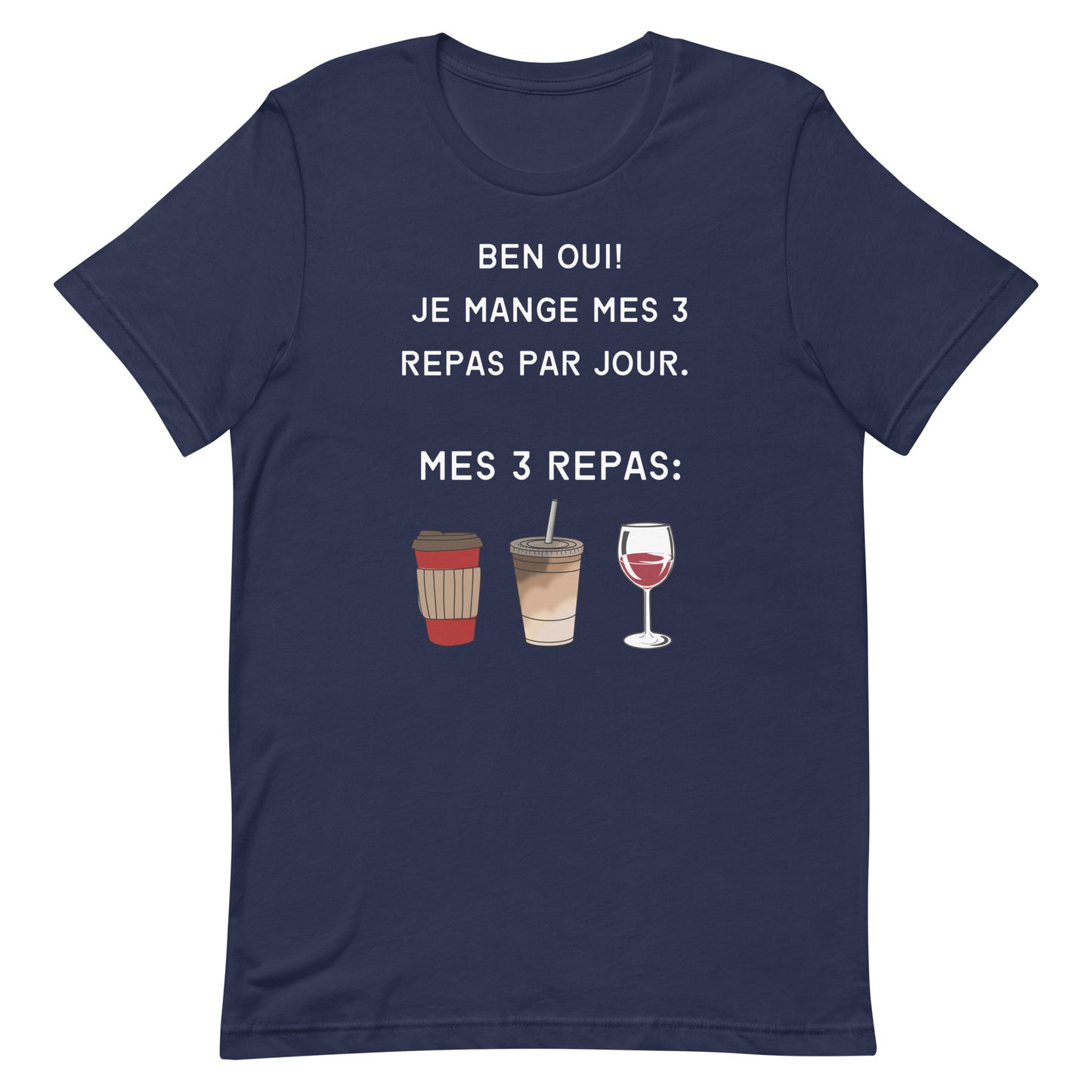 T-shirt - 3 repas