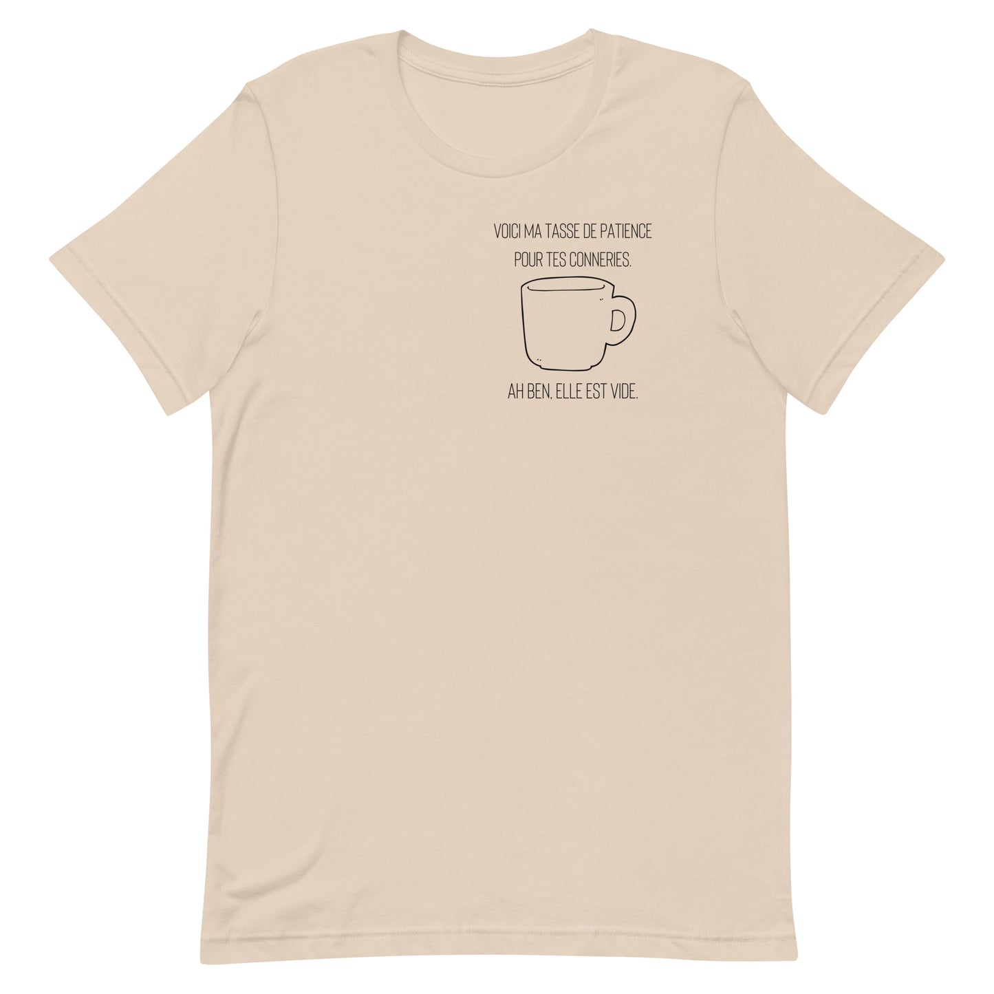 T-shirt - Ma tasse de patience