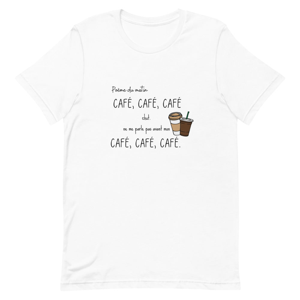 T-Shirt - Café café café (7618720989401)